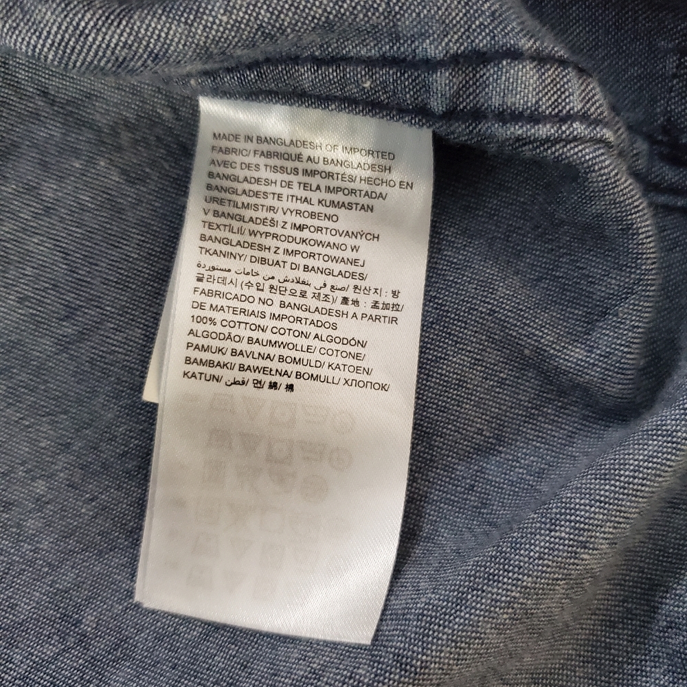 Calvin Klein Jeans Buttons Up 100% Cotton Shirt Size XL - Picture 3 of 8